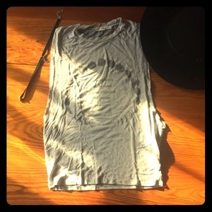 Urban outfitters gray Edgar Alan Poe muscle shirt